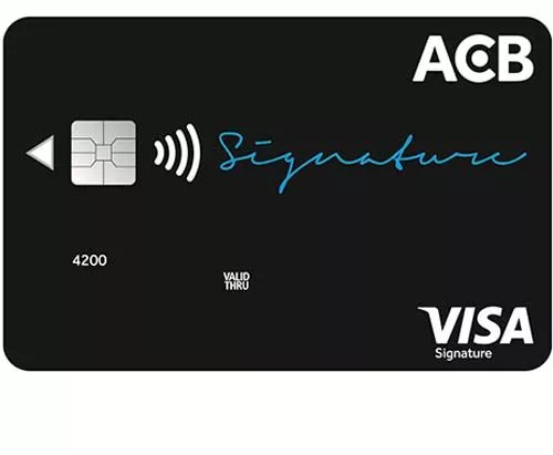 thẻ ACB Visa Signature