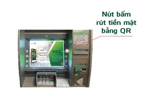 I. Hướng dẫn rút tiền tại ATM bằng mã QR với app Vietcombank trên chiếc điện thoại thông minh.