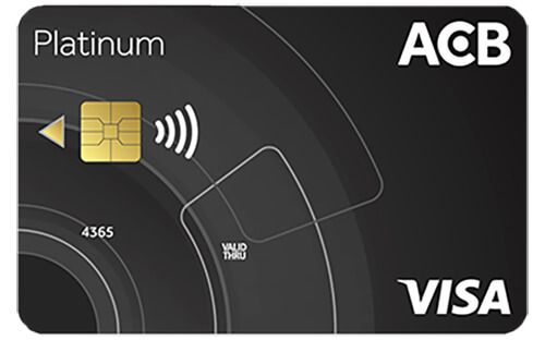 thẻ tín dụng ACB Visa Platinum