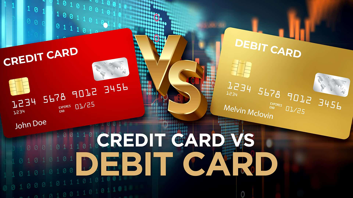 Thẻ ghi nợ và thẻ tín dụng – sự khác biệt